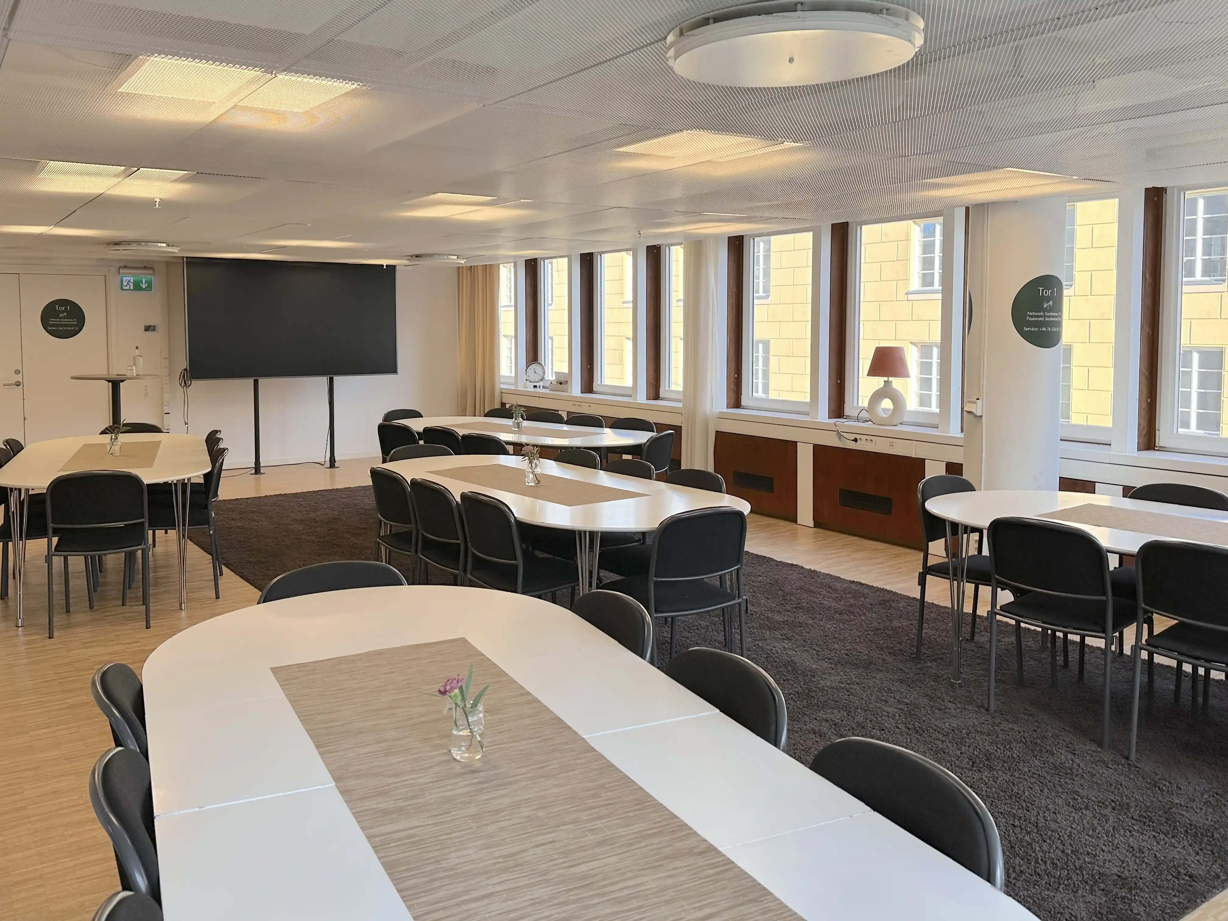 Tor 1 - max 80 personer.