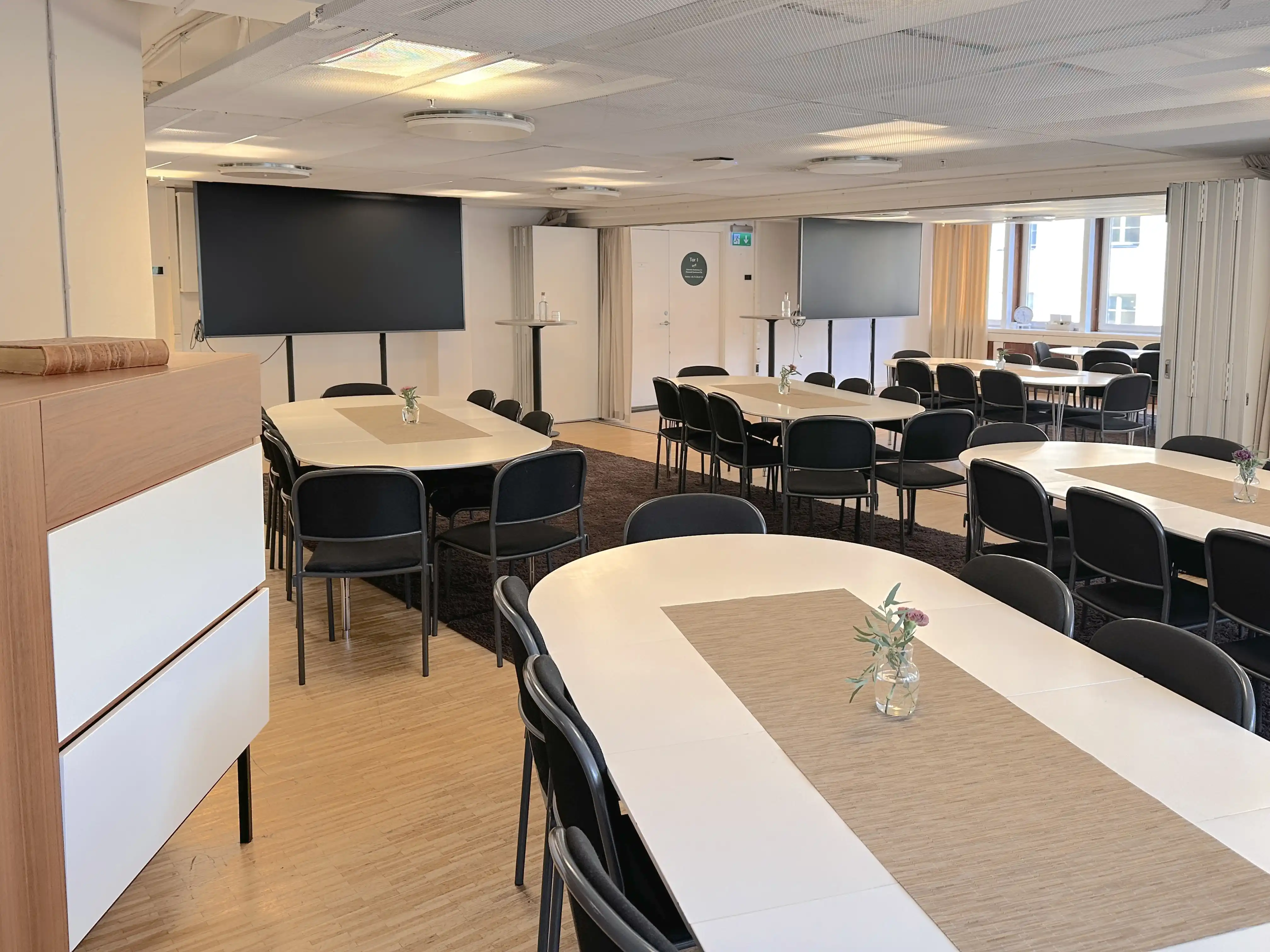 Tor - max 150 personer.