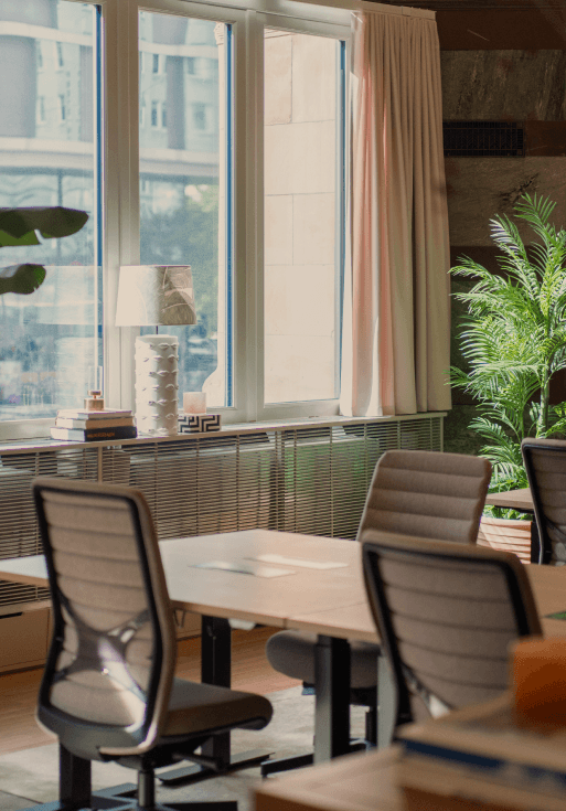 Office mitt i centrala Stockholm.